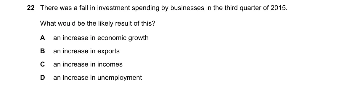 Question 22 from 2281/11/M/J/18