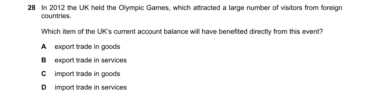 Question 28 from 2281/11/M/J/18