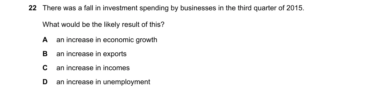 Question 22 from 2281/12/M/J/18