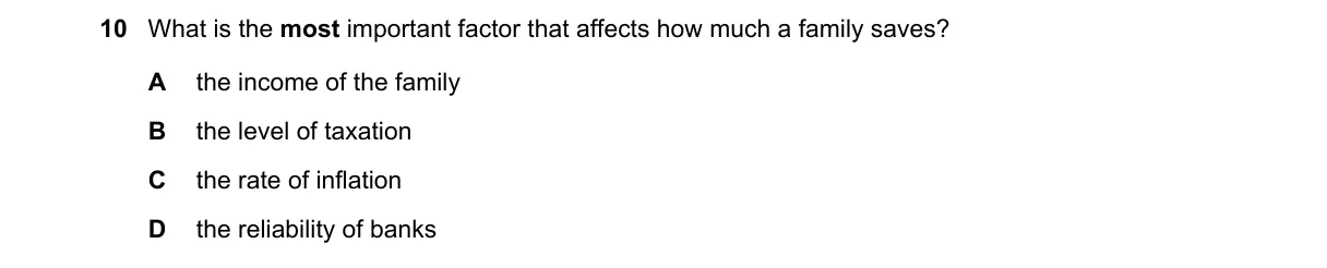 Question 10 from 2281/11/M/J/19
