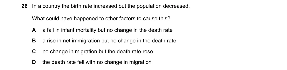 Question 26 from 2281/11/M/J/19
