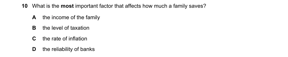 Question 10 from 2281/12/M/J/19