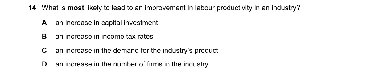 Question 14 from 2281/11/M/J/20
