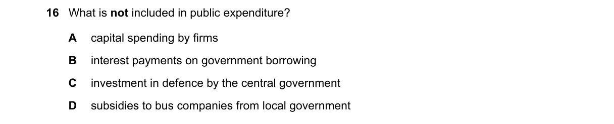 Question 16 from 2281/11/M/J/20