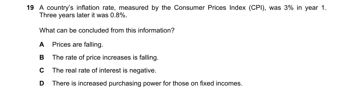 Question 19 from 2281/11/M/J/21