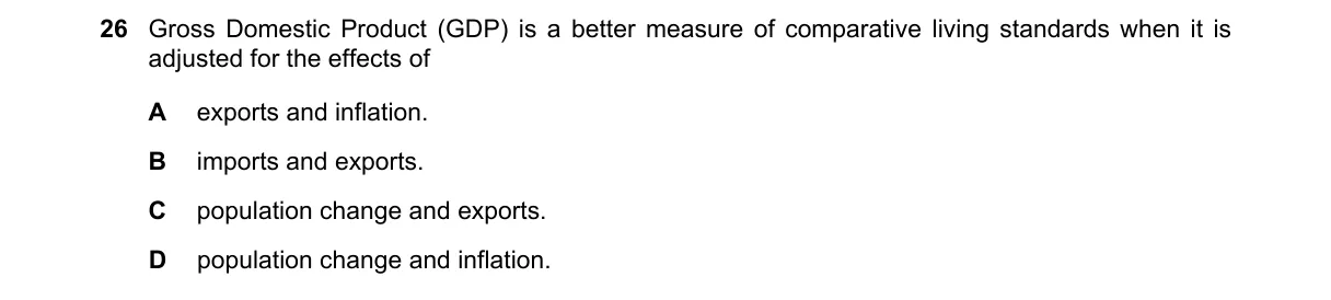 Question 26 from 2281/11/M/J/21