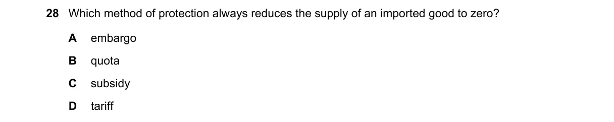 Question 28 from 2281/11/M/J/21