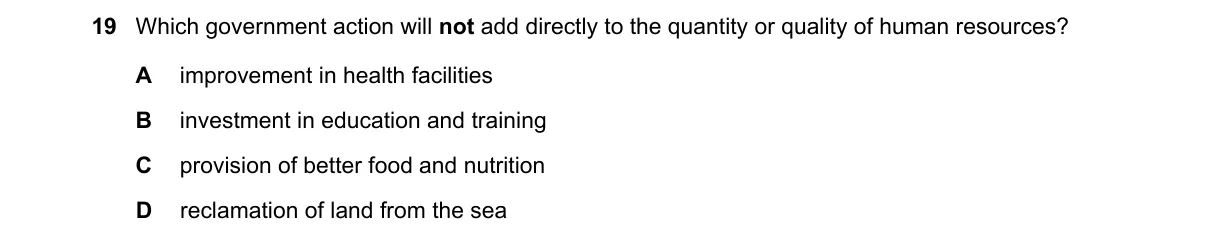 Question 19 from 2281/11/M/J/22