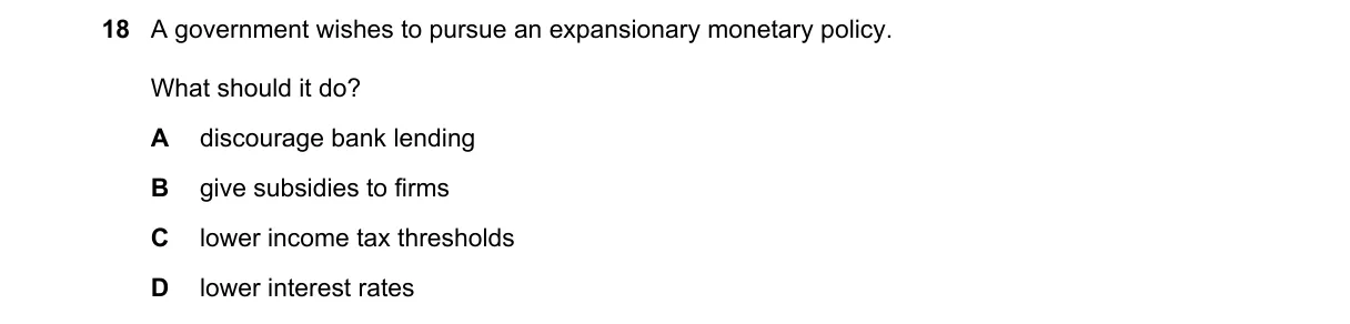 Question 18 from 2281/12/M/J/22