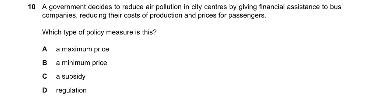 Question 10 from 2281/11/M/J/23