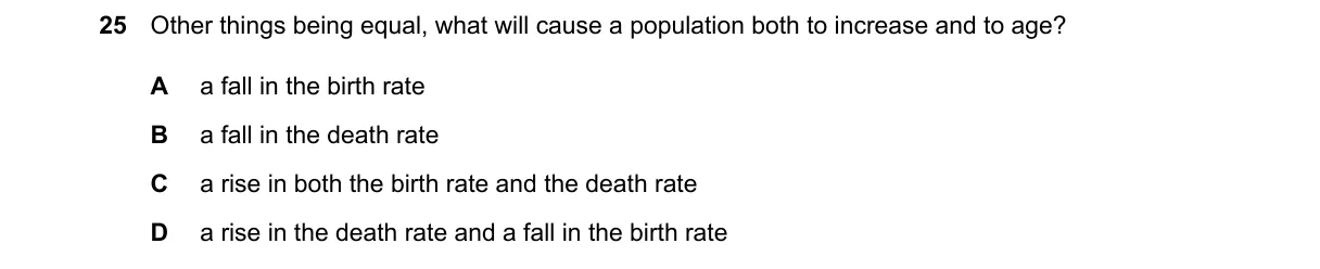 Question 25 from 2281/11/M/J/23