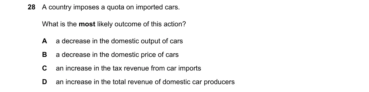 Question 28 from 2281/11/M/J/23