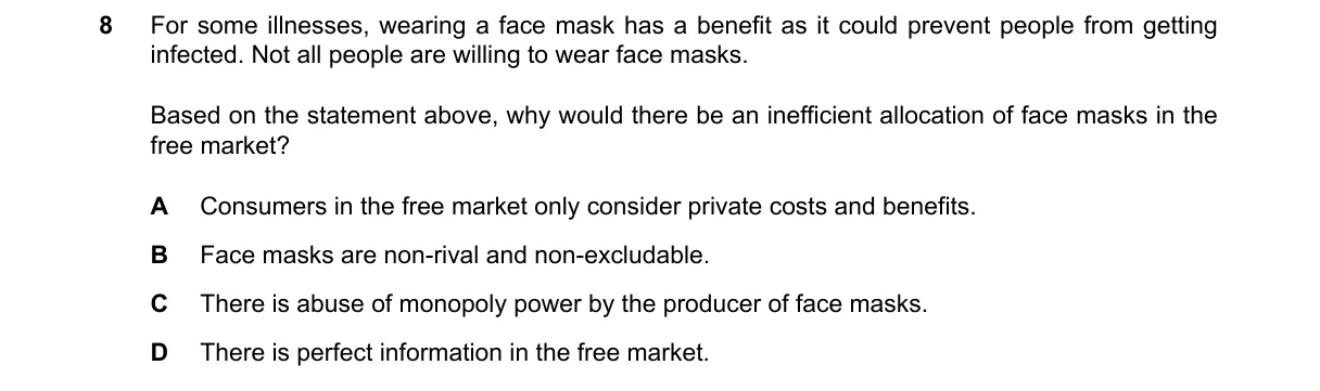 Question 8 from 2281/11/M/J/23