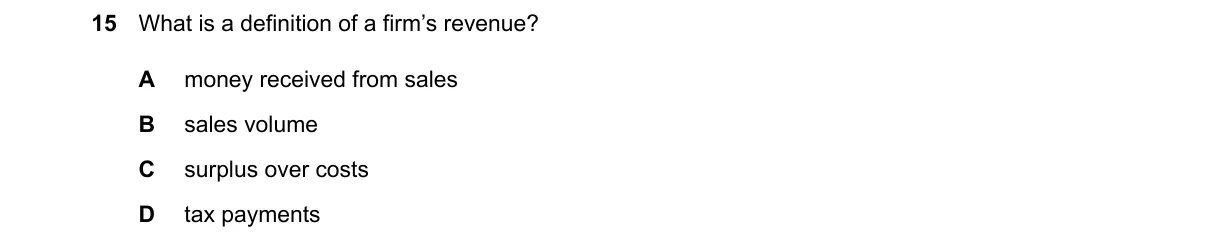 Question 15 from 2281/12/M/J/23
