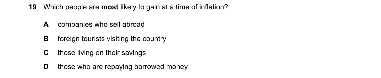 Question 19 from 2281/12/M/J/23