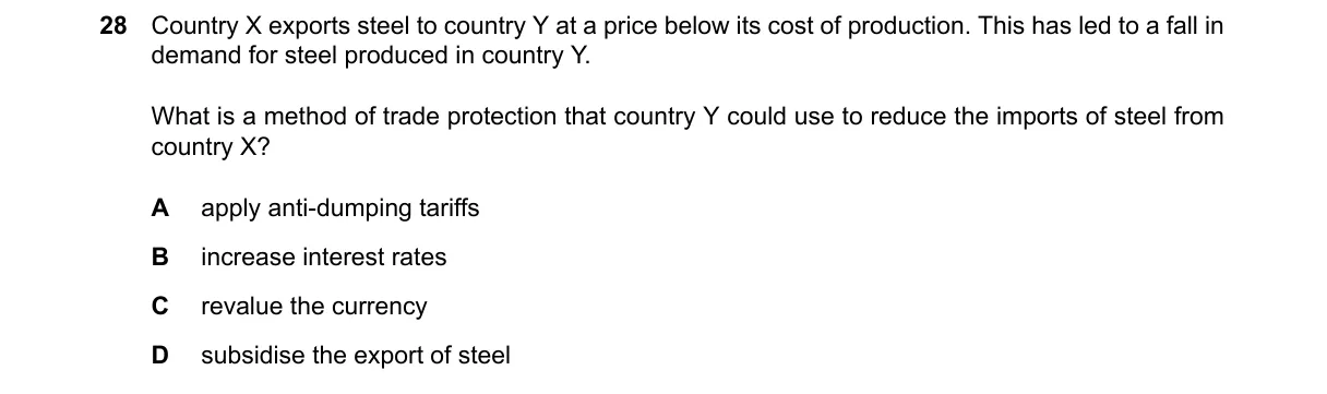 Question 28 from 2281/12/M/J/23