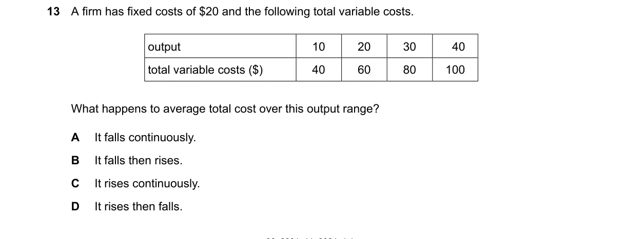 Question 13 from 2281/11/M/J/24
