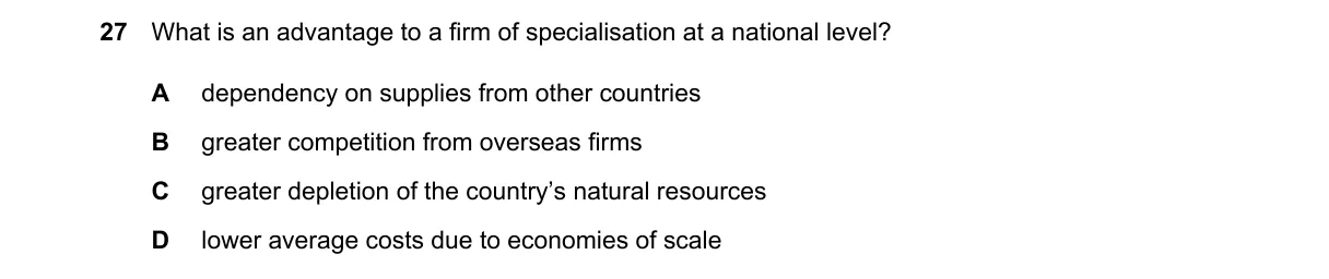 Question 27 from 2281/11/M/J/24