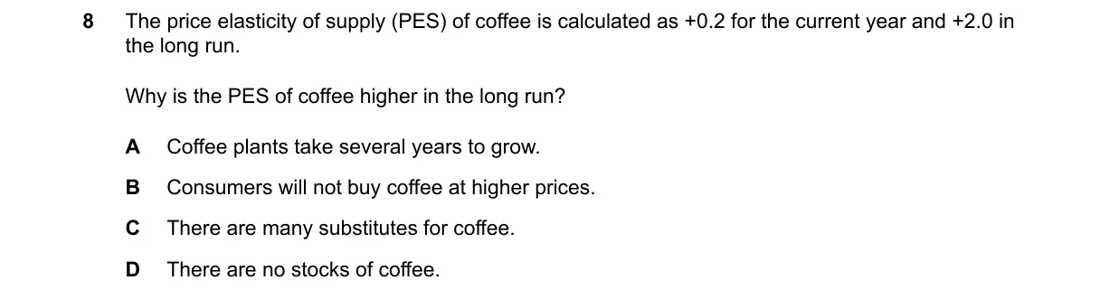 Question 8 from 2281/11/M/J/25