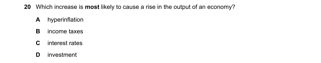 Question 20 from 2281/12/O/N/19