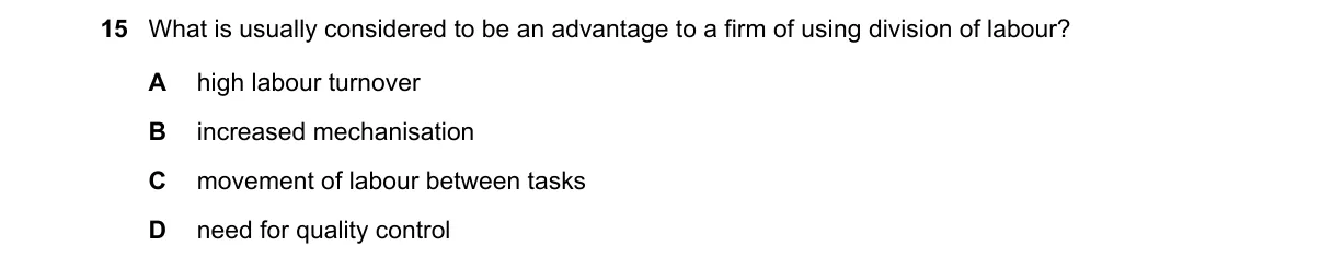 Question 15 from 2281/13/O/N/20