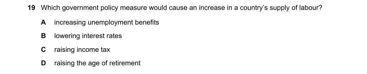 Question 19 from 2281/13/O/N/20
