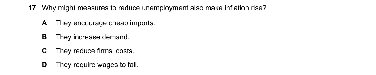 Question 17 from 2281/13/O/N/21