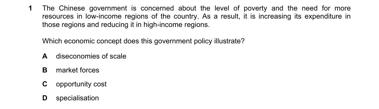 Question 1 from 2281/13/O/N/22