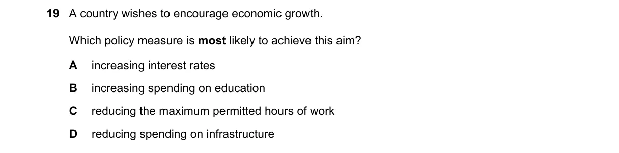 Question 19 from 2281/13/O/N/22