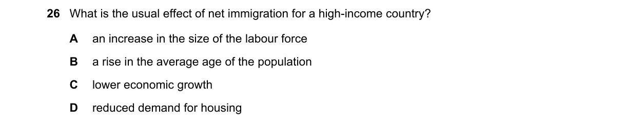 Question 26 from 2281/13/O/N/22