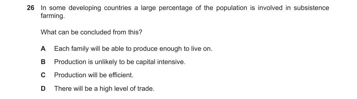 Question 26 from 2281/12/O/N/23