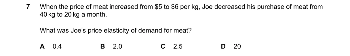 Question 7 from 2281/13/O/N/24