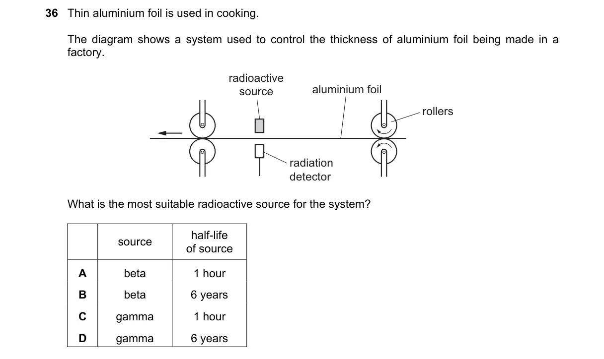 Question 36 from 5054/11/M/J/18
