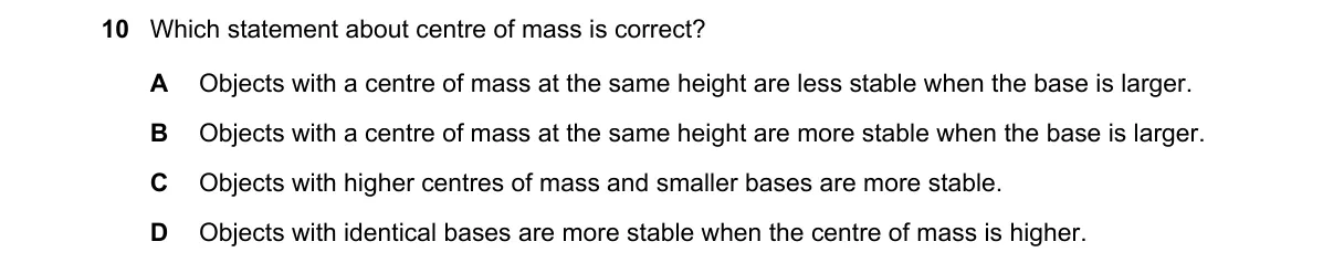 Question 10 from 5054/11/M/J/19