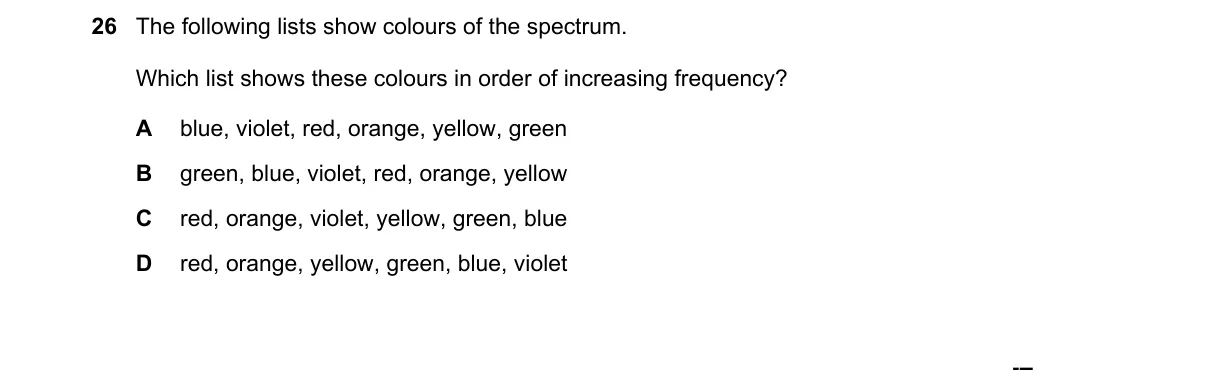 Question 26 from 5054/11/M/J/19