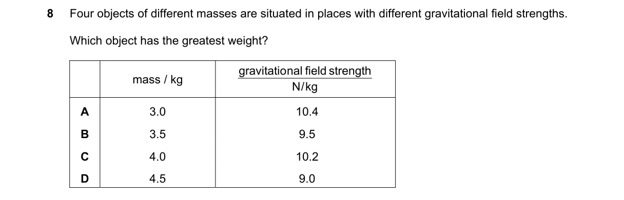 Question 8 from 5054/11/M/J/19