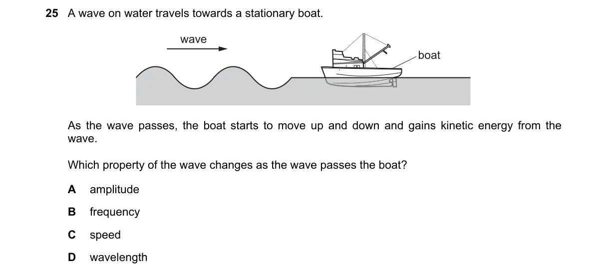Question 25 from 5054/12/M/J/19