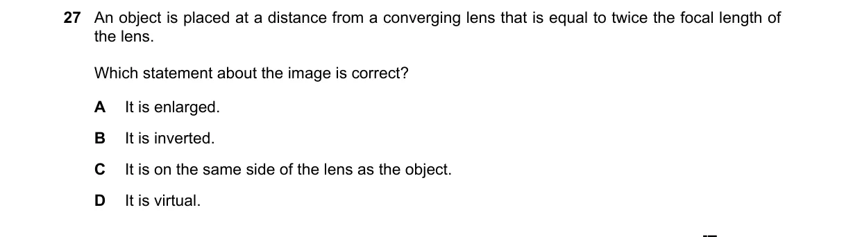 Question 27 from 5054/12/M/J/19