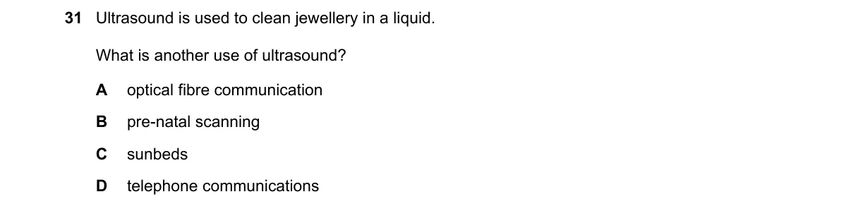 Question 31 from 5054/11/M/J/20
