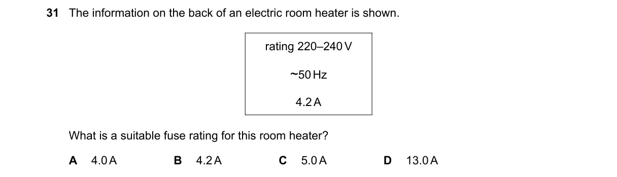 Question 31 from 5054/11/M/J/21