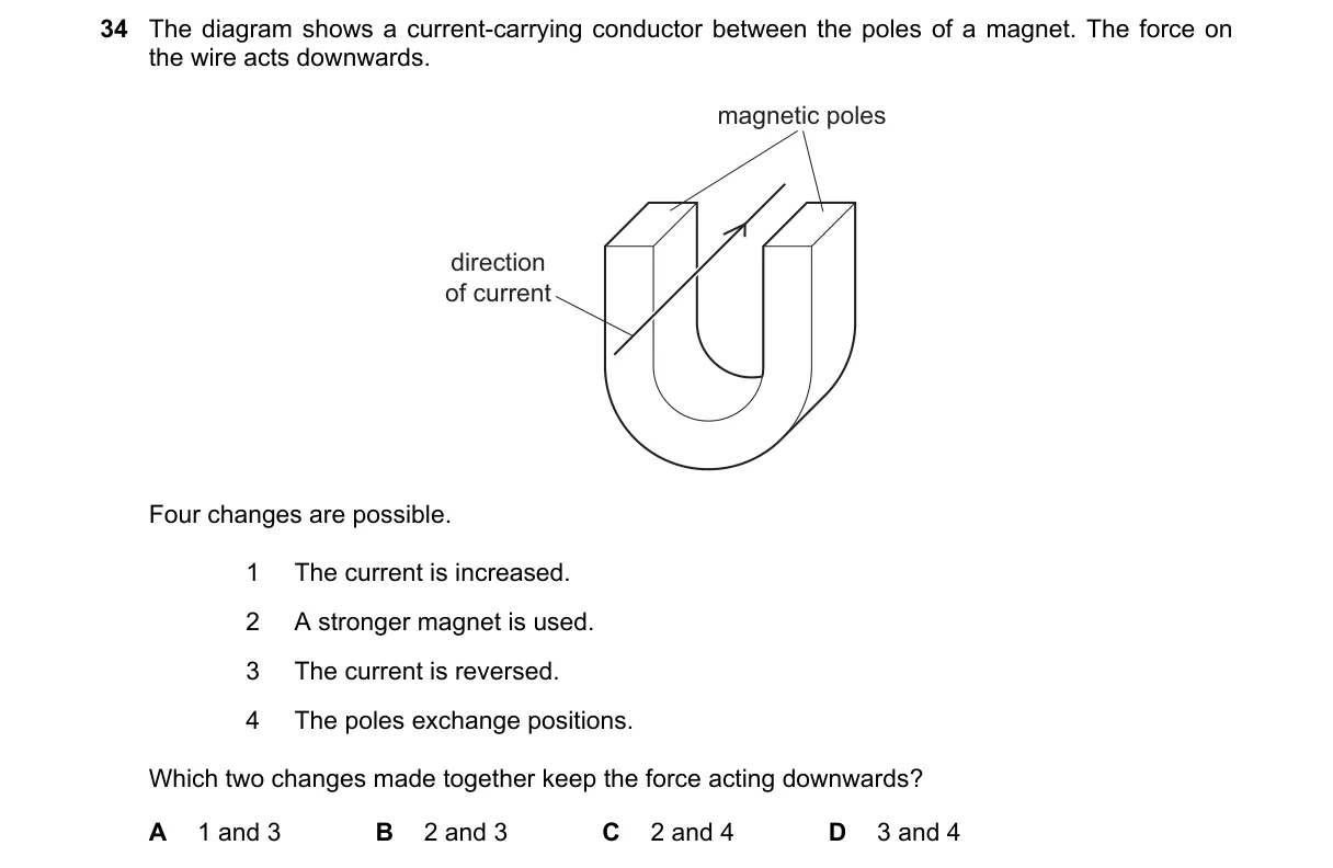 Question 34 from 5054/11/M/J/21