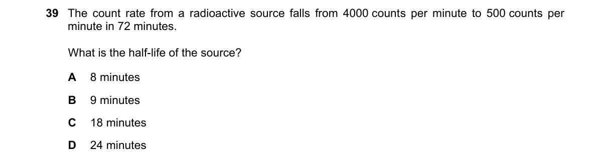 Question 39 from 5054/11/M/J/21
