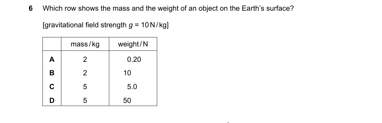Question 6 from 5054/11/M/J/21