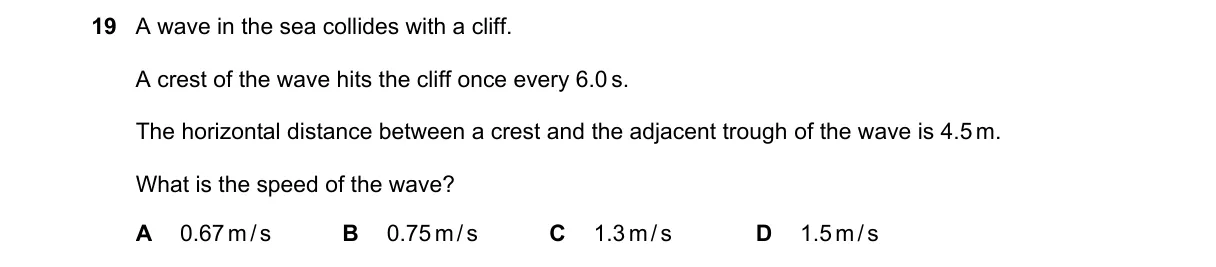 Question 19 from 5054/11/M/J/22