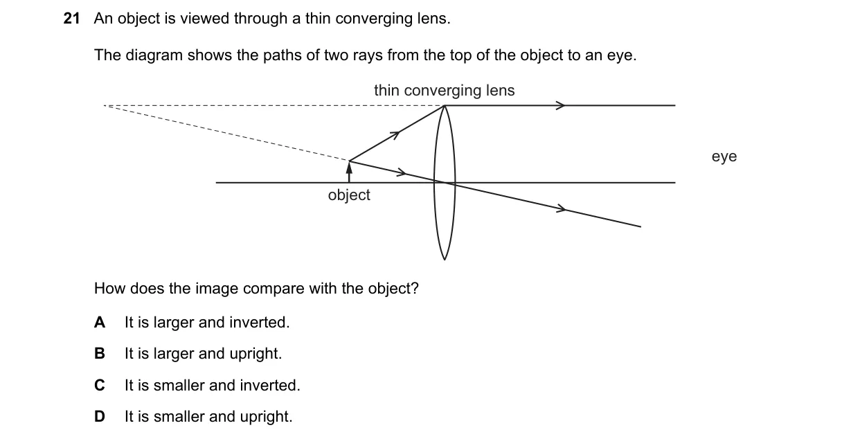 Question 21 from 5054/11/M/J/22