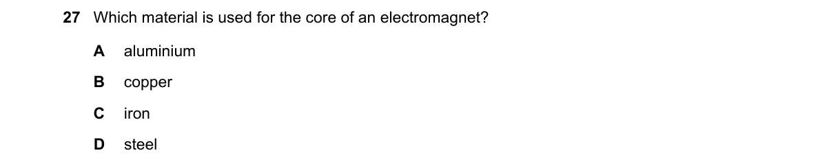 Question 27 from 5054/11/M/J/22