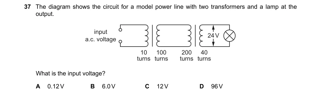 Question 37 from 5054/11/M/J/22