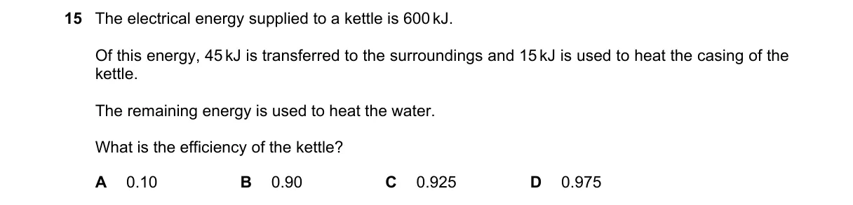 Question 15 from 5054/12/M/J/22