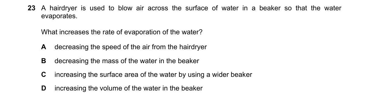 Question 23 from 5054/12/M/J/22