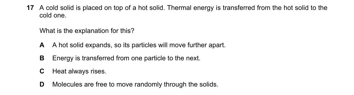 Question 17 from 5054/11/M/J/23